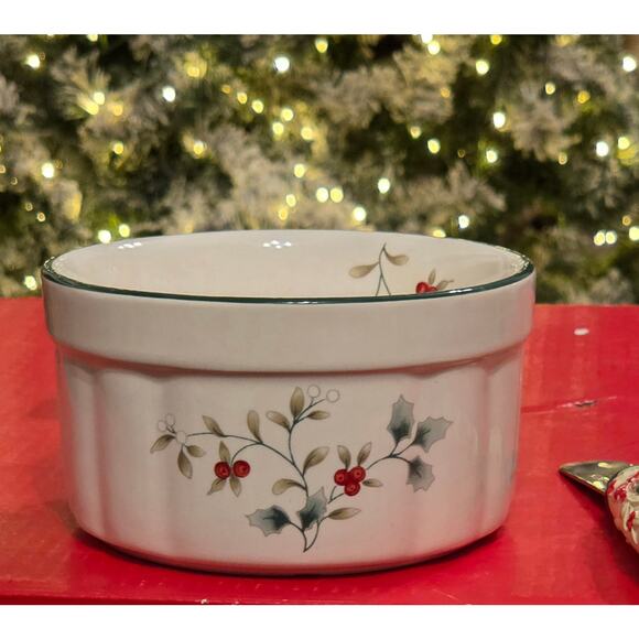 Pfaltzgraff Winterberry Dip Serving Set NIB Bowl with Spreader - Picture 6 of 12